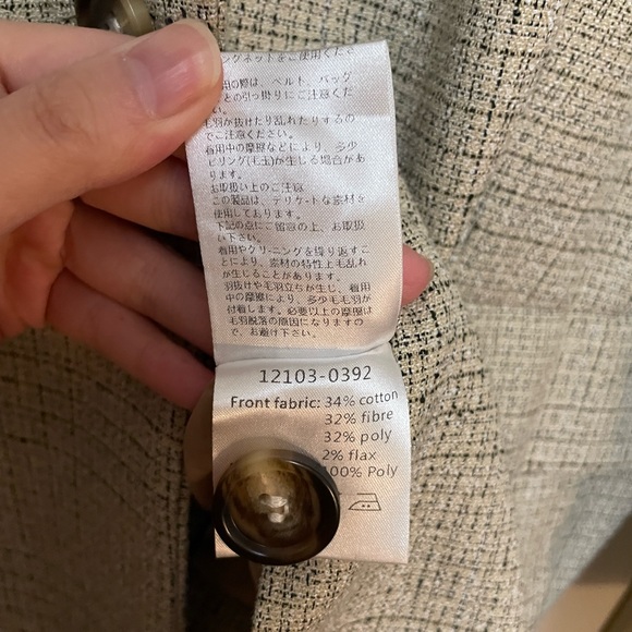 Classic blazer with bowtie for women - Picture 6 of 13